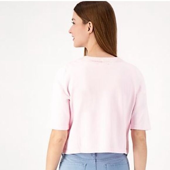 NWT Isaac Mizrahi Plus Size Bright White Embellished Cardigan Sweater - Size 2XL - Picture 2 of 8